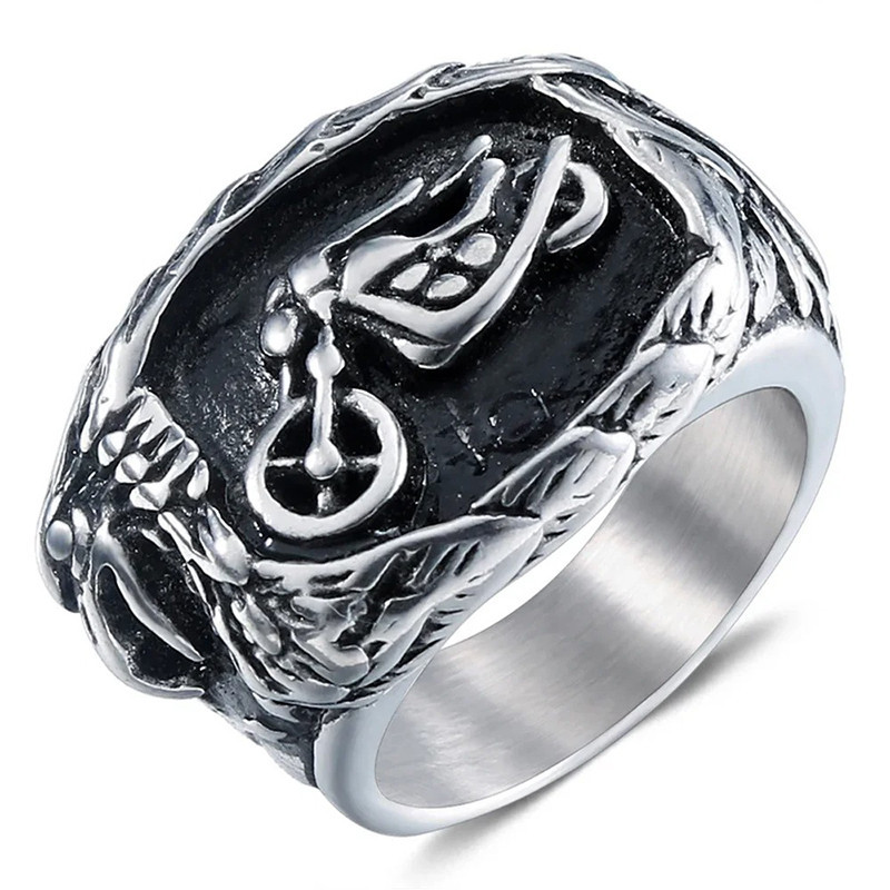 Avant Bague Motard “Aigle du Rider Fantôme”