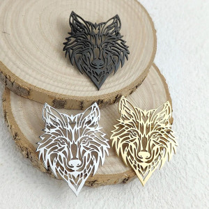Pins Viking “Loup Tribal Nocturne”