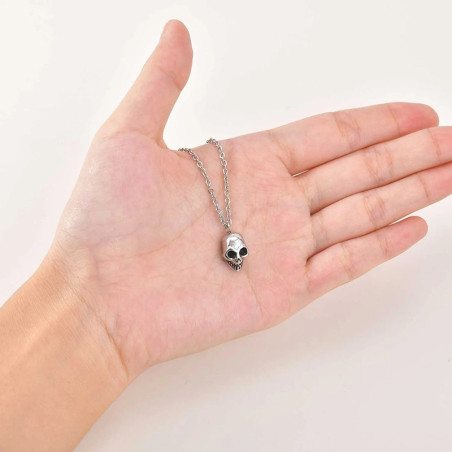 Collier Tête de Mort "Sourire de l'Outre-Tombe"