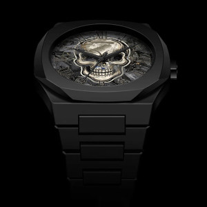Montre Tête de Mort « L'Heure du Dernier Regard »