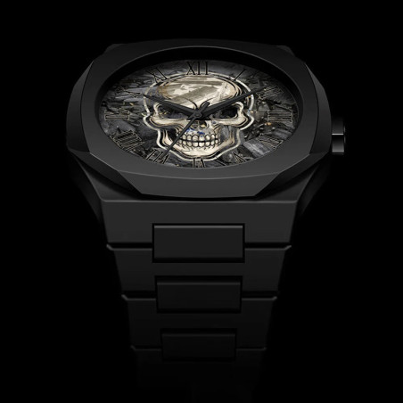 Montre Tête de Mort « L'Heure du Dernier Regard »