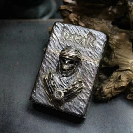Briquet Tête de Mort Pharaon “Anubis des Sables”