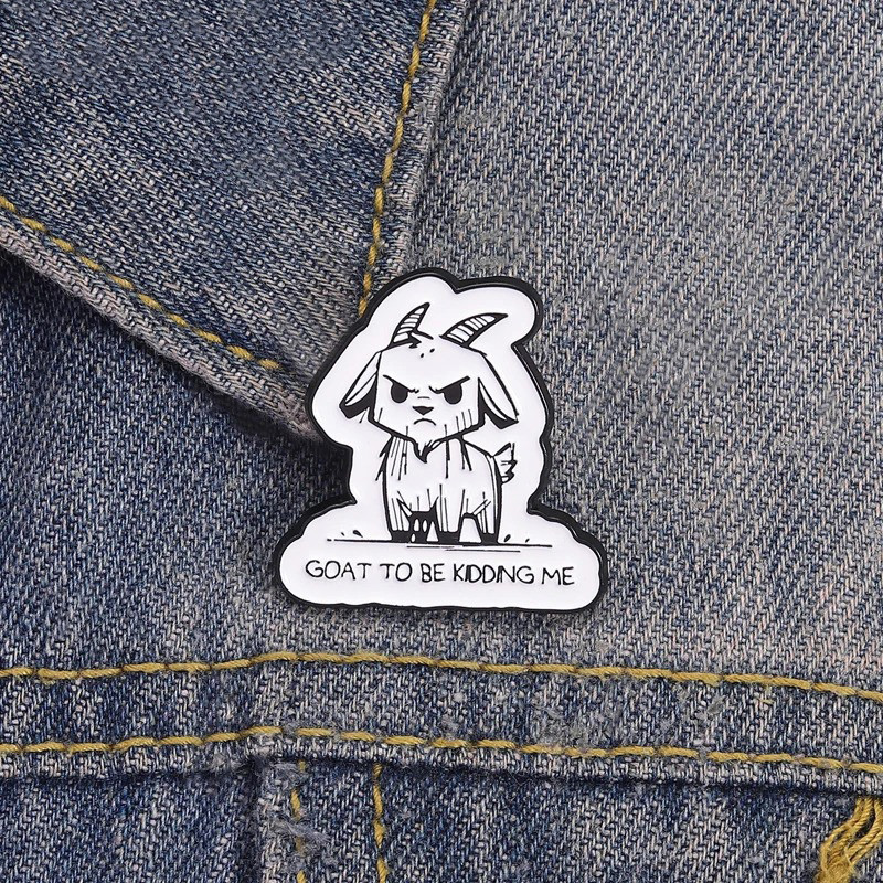 Pins Gothique “Goat To Be Kidding Me”