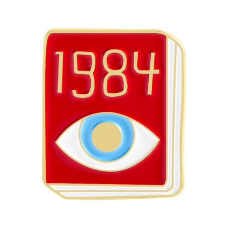 Vue generale Pins Gothique Littéraire “1984 - Œil de Surveillance”