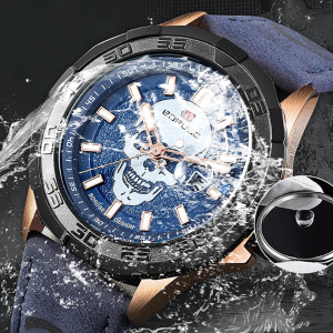 Montre Tête de Mort « Héritage des Ombres » | 2 couleurs au choix !