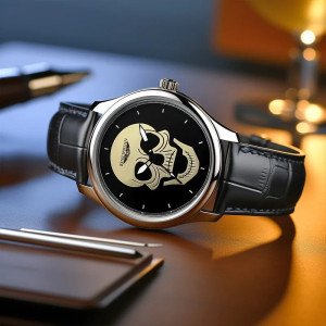Avant Montre Tête de Mort « Dernier Regard »