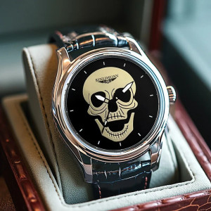 Montre Tête de Mort « Dernier Regard »