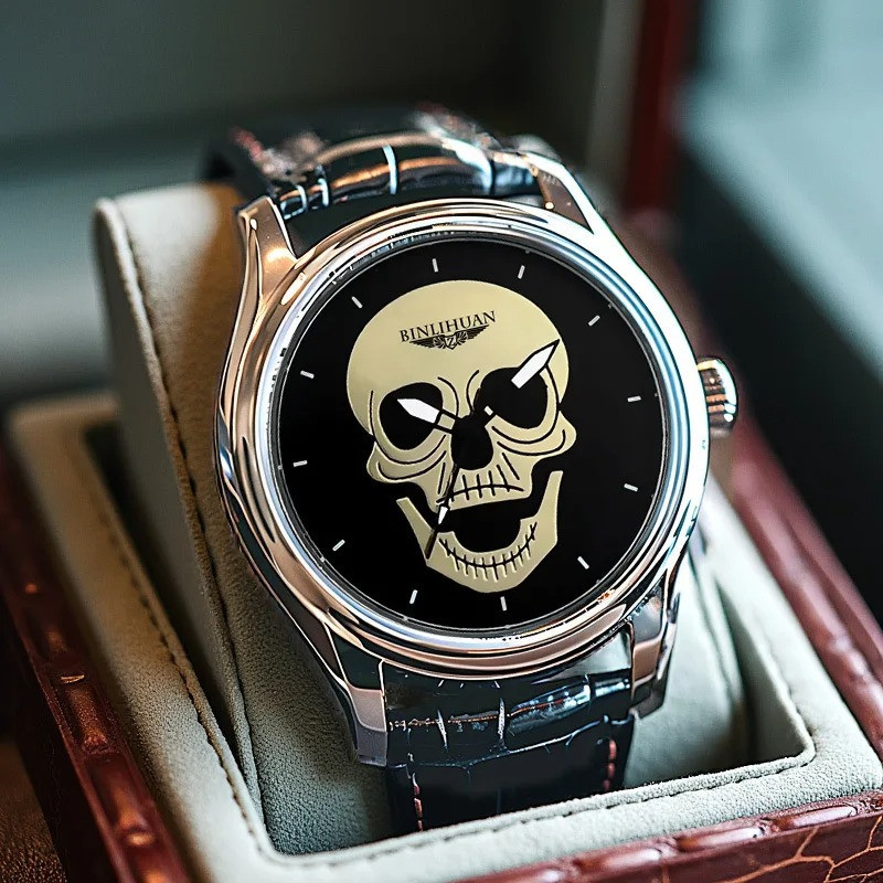 Montre Tête de Mort « Dernier Regard »