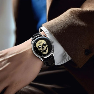 Vue portee Montre Tête de Mort « Dernier Regard »