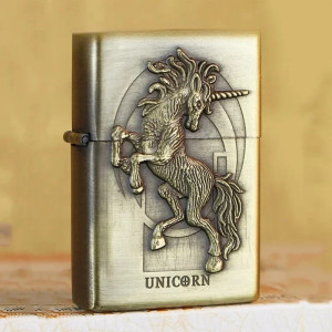 Briquet Licorne Mystique Gravure Vintage “Unicorn”