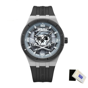 Montre Montres Homme Crâne Corsaire Couleur Argent