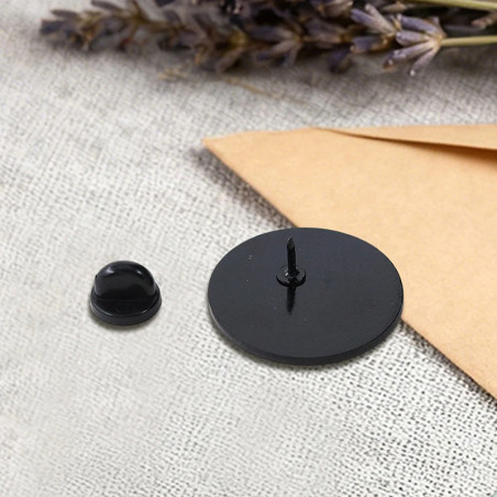 Vue Arrierre Pins Tête de Mort Squelette au Café "As Far As I Know I'm Delightful"