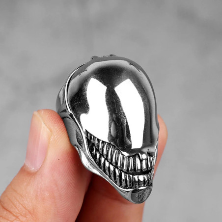 Bague Tête de Mort Créature Alien