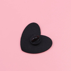 Vue Arrierre Pins Tête de Mort Cœur Squelette "I Hate It Here" Style Gothique