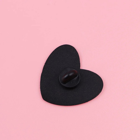Vue Arrierre Pins Tête de Mort Cœur Squelette "I Hate It Here" Style Gothique