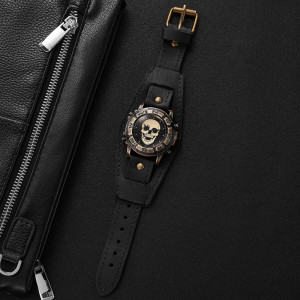 Montre Tête de Mort Bracelet de Force