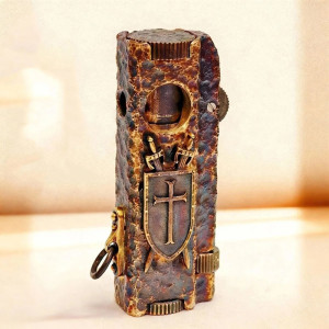 Briquet Chevalier Croisé “Flamme Sacrée”