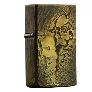 Briquet Tête de Mort Faucheuse Spectrale “Ombre Fatale”