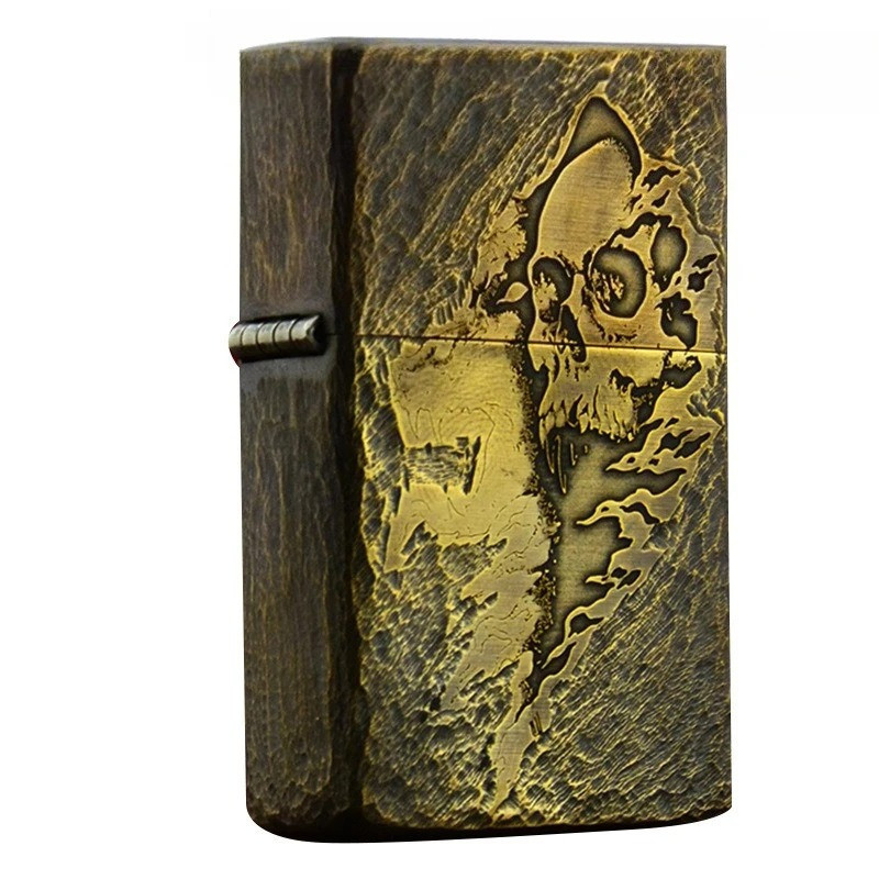 Briquet Tête de Mort Faucheuse Spectrale “Ombre Fatale”