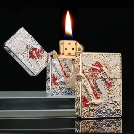 Détails Utilisation Briquet Dragon Impérial “Souffle Céleste”