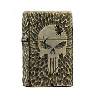 Briquet Tête de Mort Crâne Punisher “Impact Brutal”