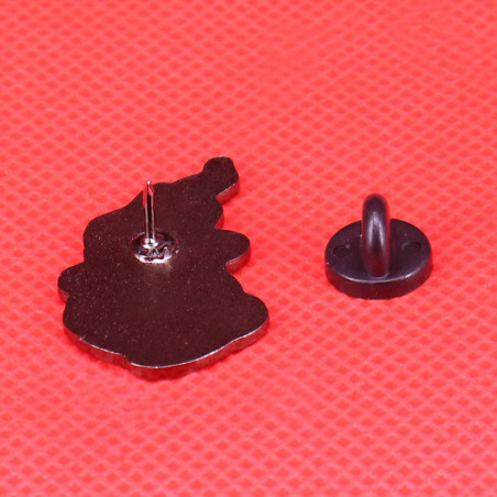 Vue Arrierre Pins Tête de Mort Morning Brew "Main de Squelette et Café Brûlant"