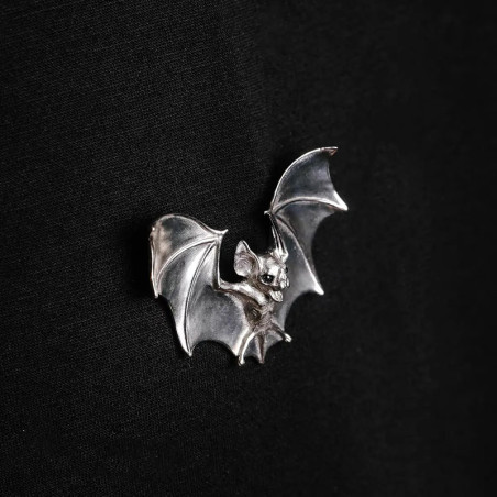 Broche Gothique Chauve-Souris
