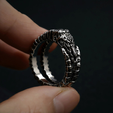 AvantBague Gothique Crâne de Bélier