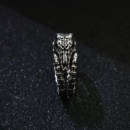Bague Gothique Crâne de Bélier