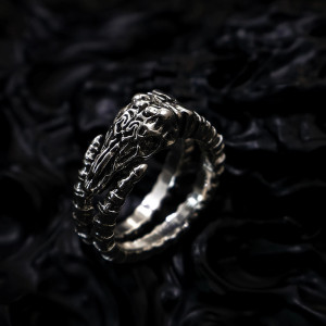 Bague Gothique Crâne de Bélier