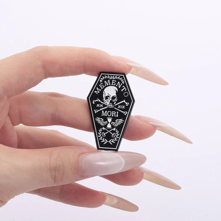 Pins Tête de Mort "Memento Mori"