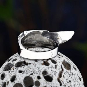 Bague Tête de Mort Ailée