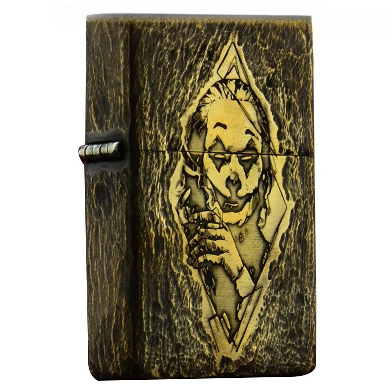 Briquet Tête de Mort Clown Sinistre “Sourire Maudit”