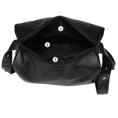 Vue detaille Sac Bandoulière Tête de Mort Gothique "Crâne Relief Obscur" - 3 couleurs au choix !