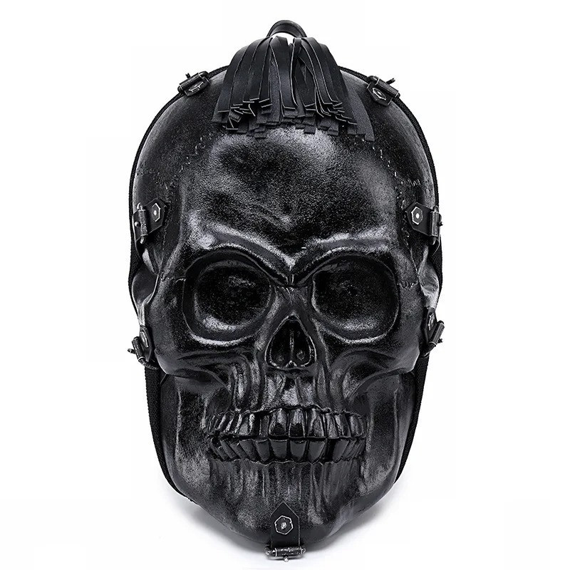 Sac à dos Tête de Mort "Titanium Crust" - 3 couleurs au choix !