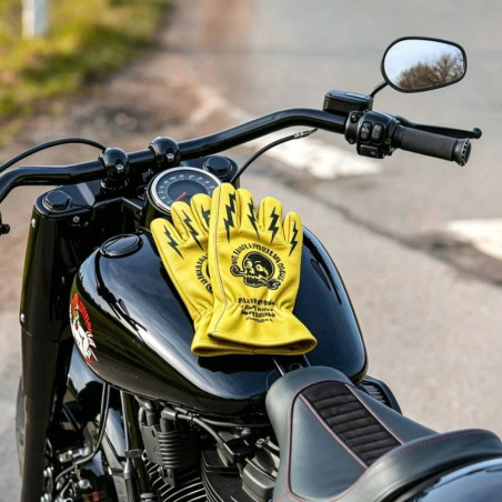 Gants Tête de Mort « Haute Tension »