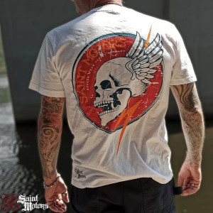 T-Shirt Tête de Mort « Le Messager Ailé »
