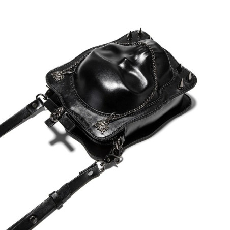 Vue Laterale Sac bandoulière Tête de Mort "Gothic Altar"