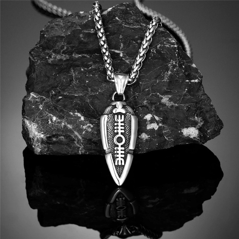 Collier Viking Valknut Doré Modele 1 Couleur Argent
