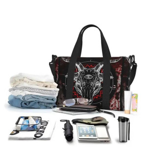 Détaisl contenu Sac fourre-tout Gothique Baphomet Bloodlust