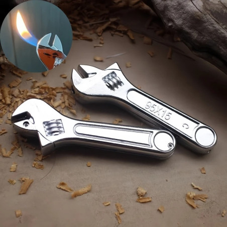 Détails Briquet Clé à Molette “Mécano des Enfers”