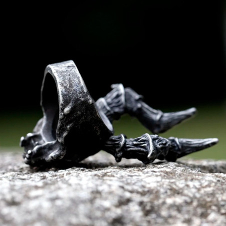 Bague Tête de Mort "Crâne Démoniaque"