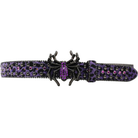 Avant Ceinture Goth Rock Araignée « Veuve Cloutée » - 6 couleurs au choix !