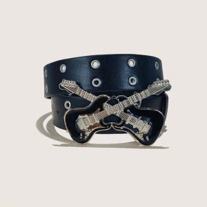 Ceinture Rock « Guitares Croisées Rebelles »