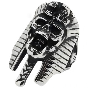 Bague Tête de Mort « Pharaon Maudit »