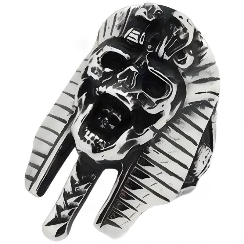 Bague Tête de Mort « Pharaon Maudit »