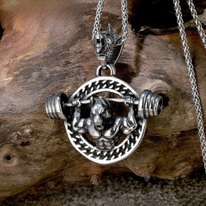 Collier Tête de Mort « Le Démon de la Fonte »