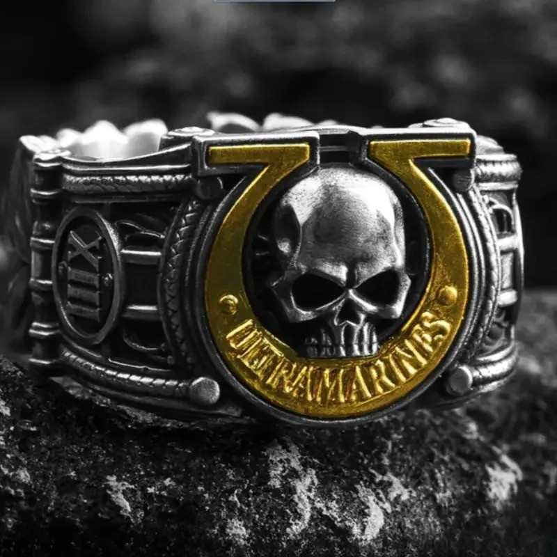 Bague Tête de Mort « Légion d’Acier »