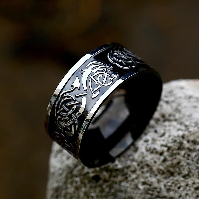 Bague Viking "Yggdrasil Origin"