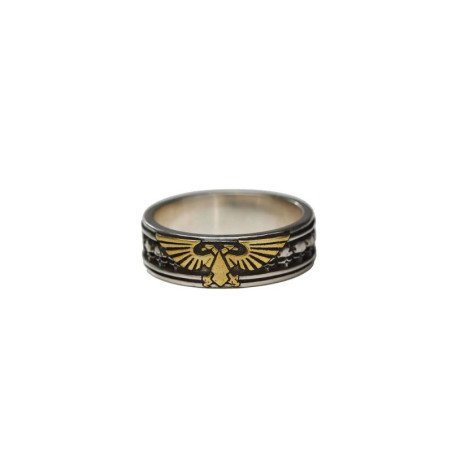 Bague Tête de Mort « Aigle Impérial » Couleur Or